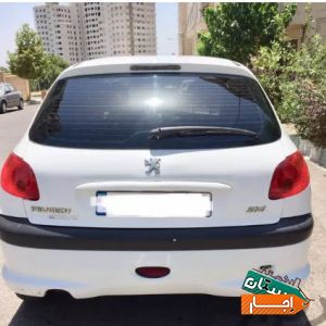 اجاره پژو 206 بدون راننده با بهترین قیمت