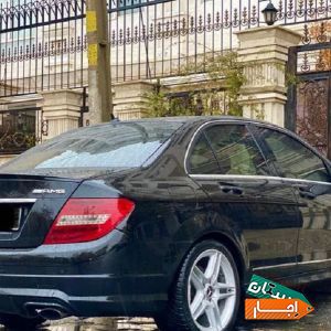 اجاره خودرو بنز مشکی/رنت C200 اجاره ای/نازل ترین قیمت