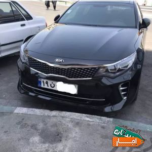 اجاره اوپتیما جی تی لاین مشکی مدل 2016 کاملا سالم