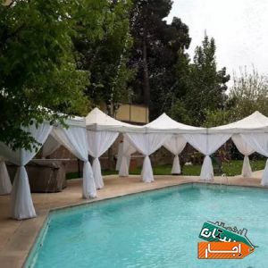 اجاره چادر اسپیس آلاچیق/قاب بنر/سایبون/سایبان/چتر