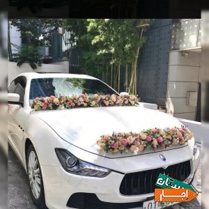 اجاره و تزئین ماشین عروس،دسته گل و...