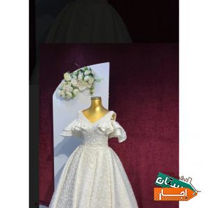 اجاره لباس عروس ورنگی باتمام وسایل روش
