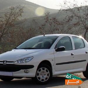 اجاره پژو 206 تیپ 2 مستقیم از مالک