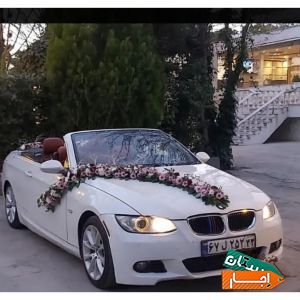 اجاره کرایه رنت ماشین عروس با گل و بدون گل