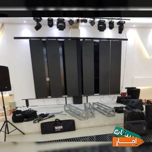 اجاره باند رقص نور سیستم صوت نورپردازی
