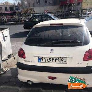 اجاره خودرو 206 کرایه