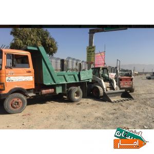 بابکت کندن استخر واجاره روزانه خاور بابکت مینی بیل