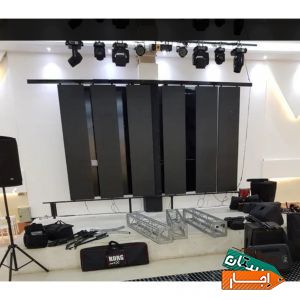اجاره باند رقص نور سیستم صوت نورپردازی