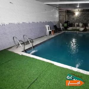 اجاره ویلا بهمراه استخر ابگرم