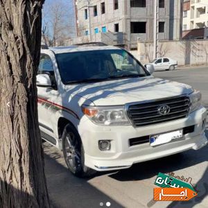 اجاره خودرو لندکروز فول 2013 با مناسب ترین شرایط