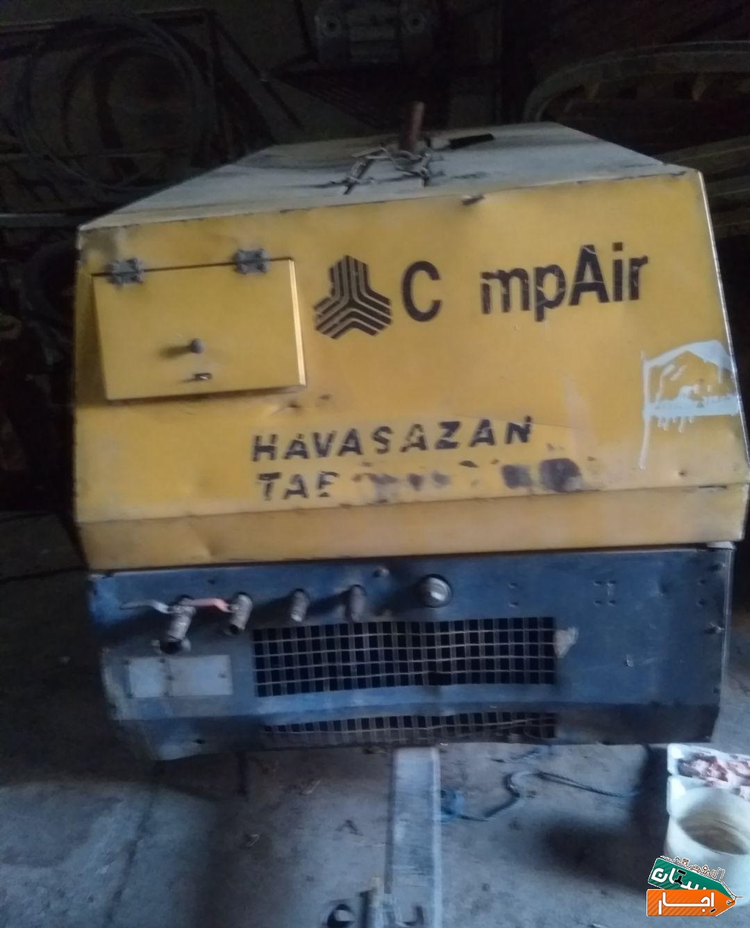اجاره کمپرسور دستگاه جوش وهیلتی وموتور برق