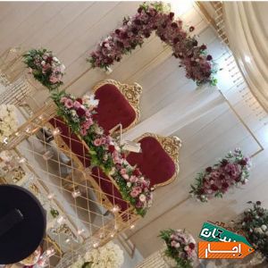 اجاره استند و میز و حریر و ریسه و گل آرایی با شرایط مناسب
