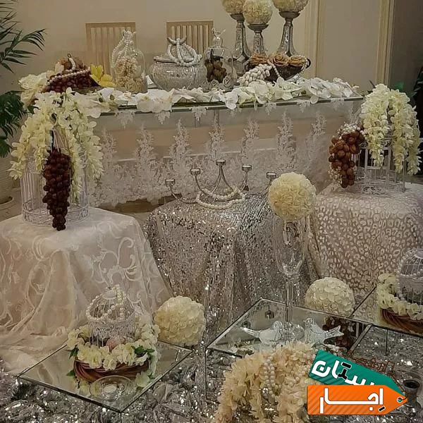 اجاره سفره عقدگل ارایی،لوازم بله برون،باکس هدایا