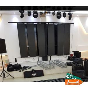 اجاره باند رقص نور سیستم صوت نورپردازی