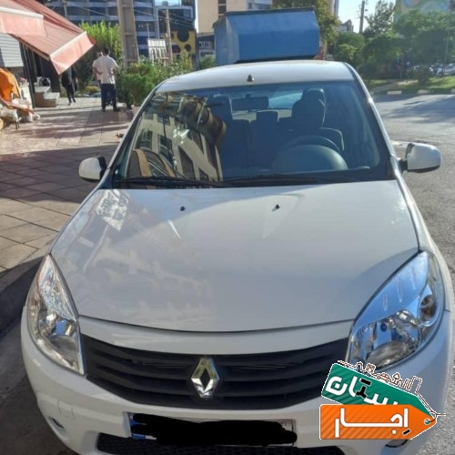 اجاره خودرو رنو ساندرو اتومات ، قیمت توافقی