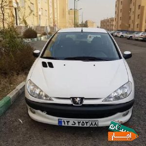 اجاره پژو 206 مدل 98 آسان با شرایط آسان
