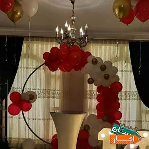 اجاره ظروف کرایه بک گراند استنددیزاین بادکنک گل ارایی
