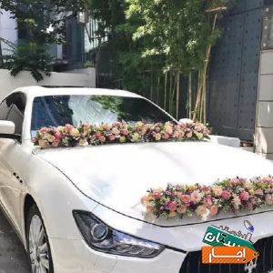 اجاره ماشین عروس،دسته گل عروس،تاج گل،باکس گل،سبدگل با بالاترین کیفیت