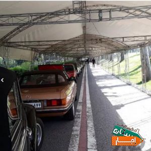 اجاره اسپیس فریم و چادر و داربست فلزی با شرایط عالی