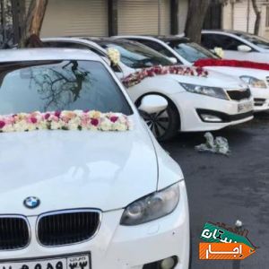 اجاره ماشین عروس(گل ماشین هدیه)