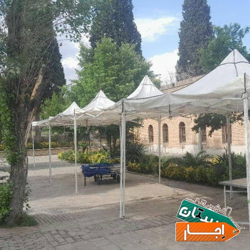 اجاره اسپیس چادر فرش موکب اربعین ادارات شرکتها