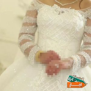 اجاره لباس عروس شیک سایز 38 تا 42 شاین با بهترین شرایط
