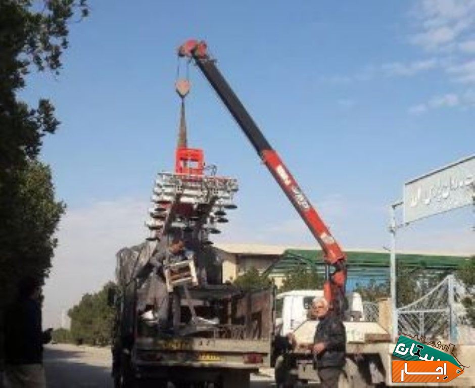 اجاره جرثقیل 3 تن اجاره ای با بهترین قیمت در اهواز
