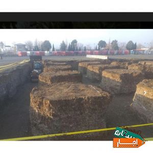 بابکت کندن استخر کل کرج خاور حمل نخاله بیل لودر