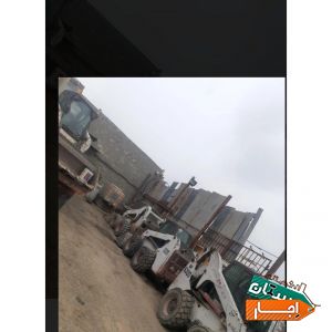 اجاره بابکت و خاور مینی بیل حمل نخاله
