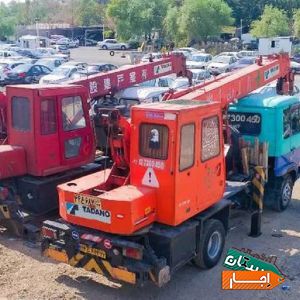 جرثقیل دکل بلند کفی سبد فقط کار 24 ساعته با شرایط ویژه
