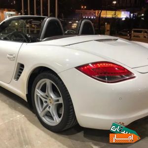 اجاره پورشه باکستر سفید/اجاره ماشین/کرایه ماشین