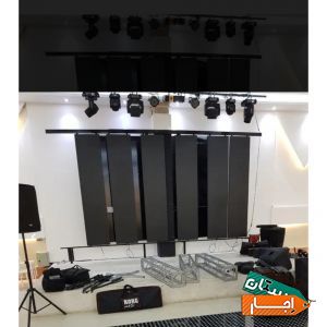 اجاره باند رقص نور سیستم صوت نورپردازی