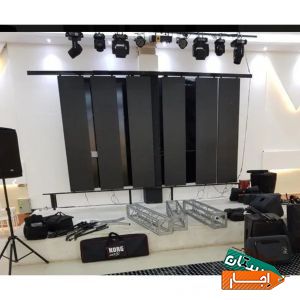 اجاره باند رقص نور سیستم صوت نورپردازی