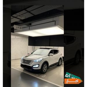 اجاره ماشین عروس سانتافه نیو همراه با راننده