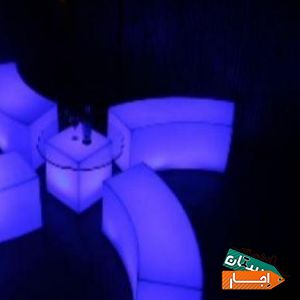 اجاره میز و صندلی های نور ( LED )