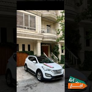 اجاره ماشین عروس سانتافه نیو همراه با راننده