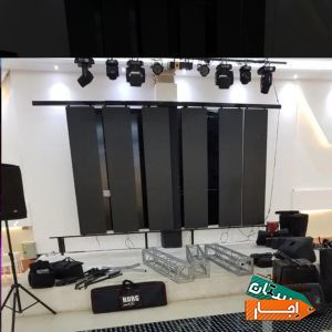 اجاره باند رقص نور سیستم صوت نورپردازی