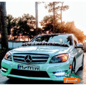 اجاره کرایه ماشین عروس بنز C200 از مالک
