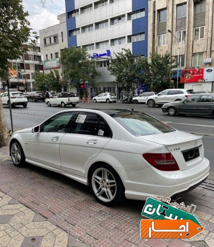 اجاره خودرو / رنت ماشین / بنز c200 کرایه benz