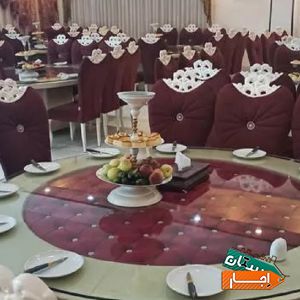 تشریفات مجالس ظروف کرایه اجاره باغ تالار با بهترین کیفیت