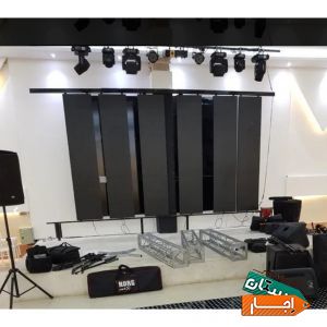 اجاره باند رقص نور سیستم صوت نورپردازی