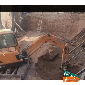 اجاره مینی بیل مکانیکی با پیکور و باکت 40 سانتی