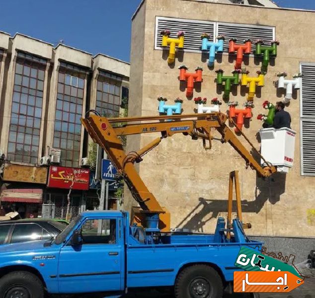 اجاره بالابر نیسانی جرثقیل نیسان جک دار پالتدار