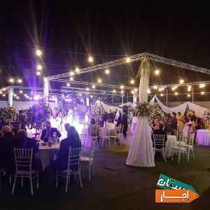 اجاره لوازم نورپردازی و صوت و یخ خشک در تهران