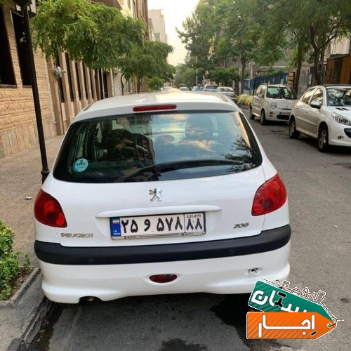 اجاره 206بدون راننده