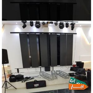 اجاره باند رقص نور سیستم صوت نورپردازی
