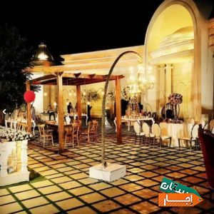 اجاره باغ تالار و تشریفات مجالس رزطلایی میزبان عروس و دامادعزیز