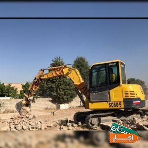 اجاره مینی بیل مکانیکی به همراه پیکور