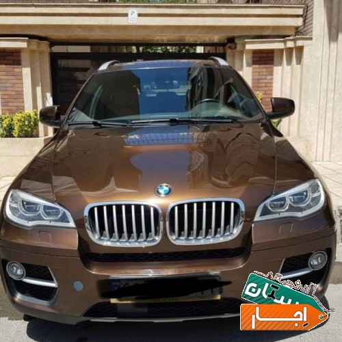 اجاره خودرو بی ام و x6 ،قیمت توافقی