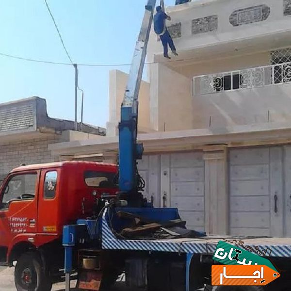 اجاره جرثقیل 3تنی با ارزانترین قیمت در اهواز